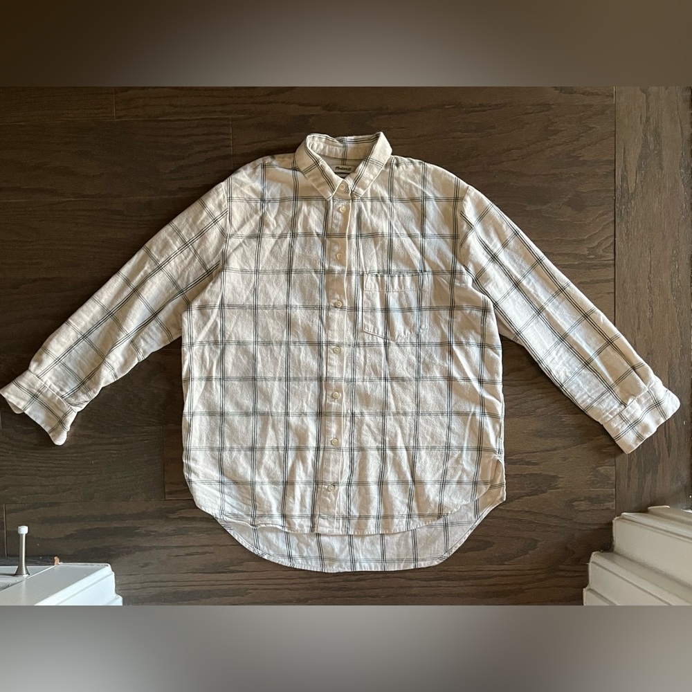 Madewell Oversized Fit Flannel XS